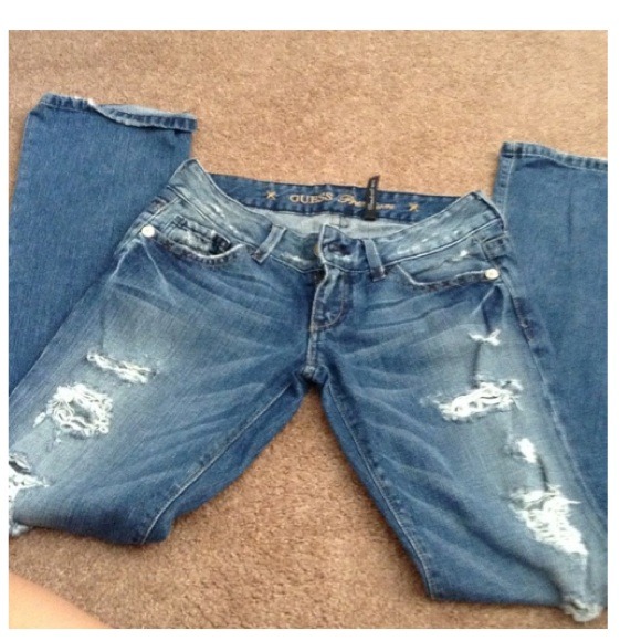 Guess Denim - Guess jeans and grey top