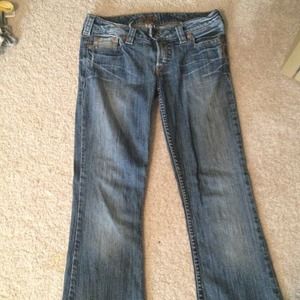Silver jeans