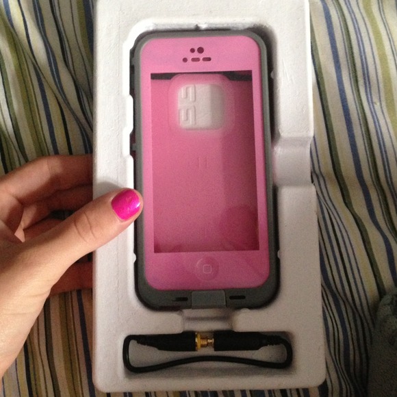 Lifeproof iPhone 5 case pink