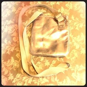 Shiny Purse With Long Strap