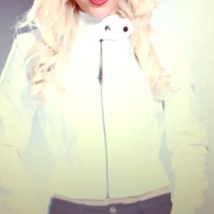 Trade for amber (faux white leather jacket)
