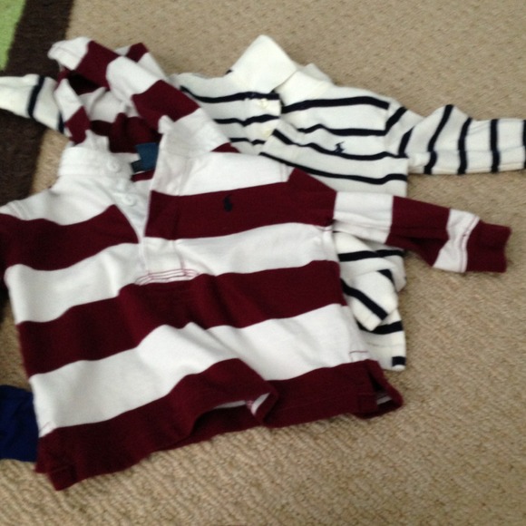 ***SOLD*** Infant Ralph Lauren shirts lot of 3