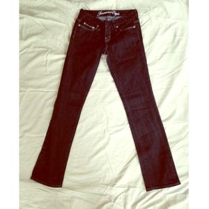 American Eagle black & straight leg jeans