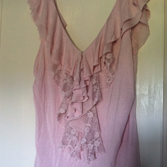 Pink Shirt With Ruffles - Picture 2 of 3