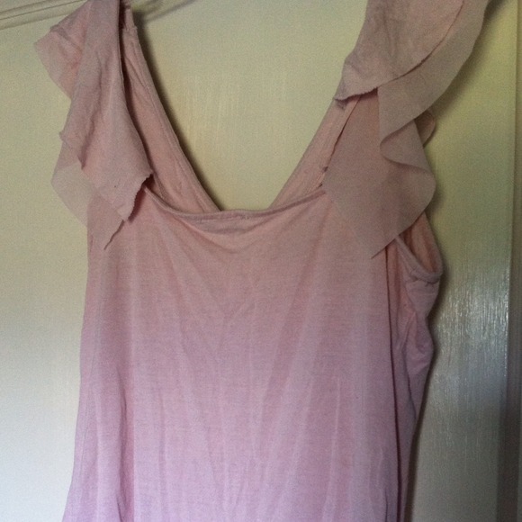 Pink Shirt With Ruffles - Picture 3 of 3