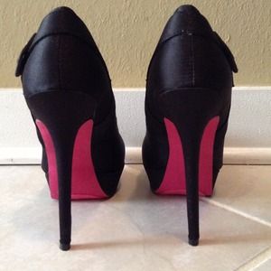 HOT PINK Sole High Heels