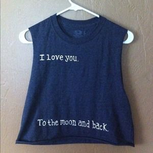 I love you to the moon and back t shirt