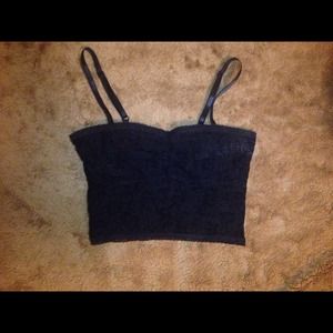 Black Lace Bralette ♡