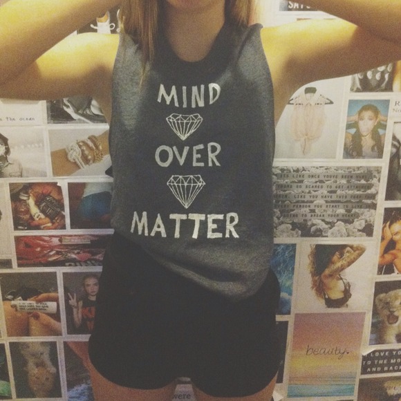 Diamond mind over matter t shirt - Picture 2 of 2