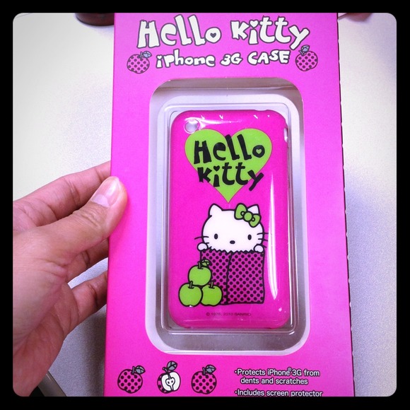 NIB. Hello Kitty Iphone 3G/3GS Case