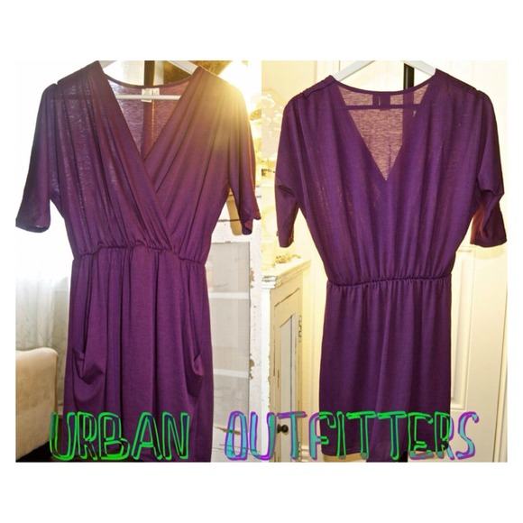 Urban Renewal Surplice Drape Dress