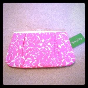 Lilly Pulitzer Cosmo Pink Clutch