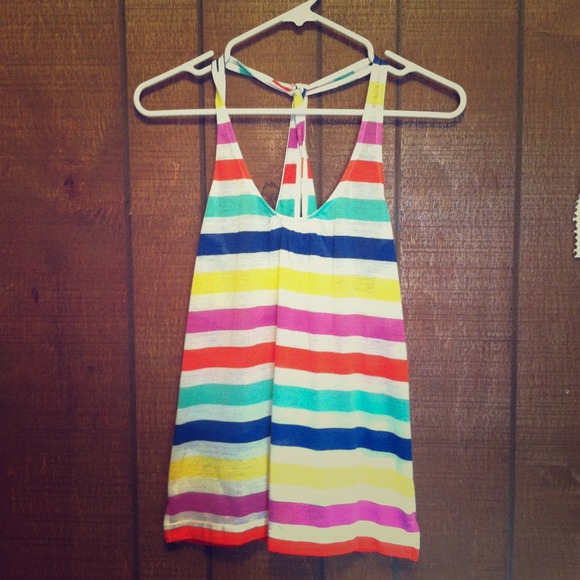 AE striped tank top