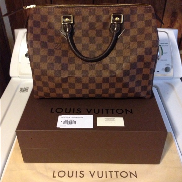 Louis Vuitton Handbags - 🚫SOLD🚫Authentic Louis Vuitton Speedy 30 Damier Ebene