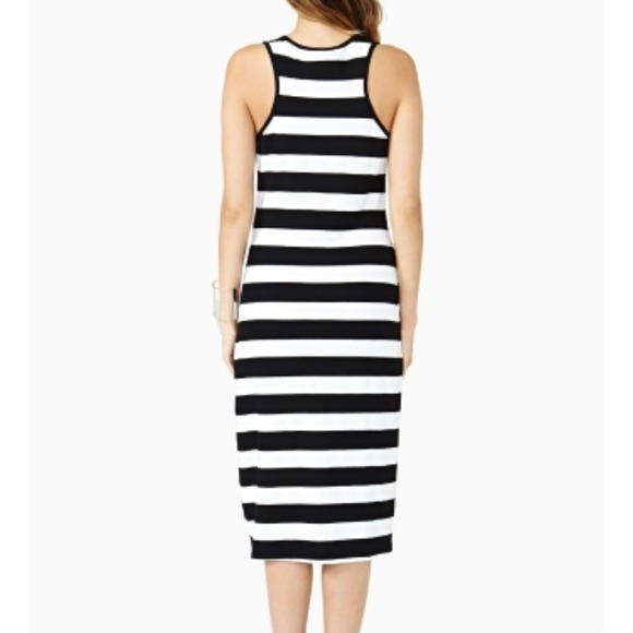 🚫SOLD🚫🎉HOST PICK🎉 Striped Midi Dress - Picture 3 of 4