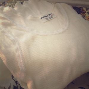 Michael Stars cream-colored tank