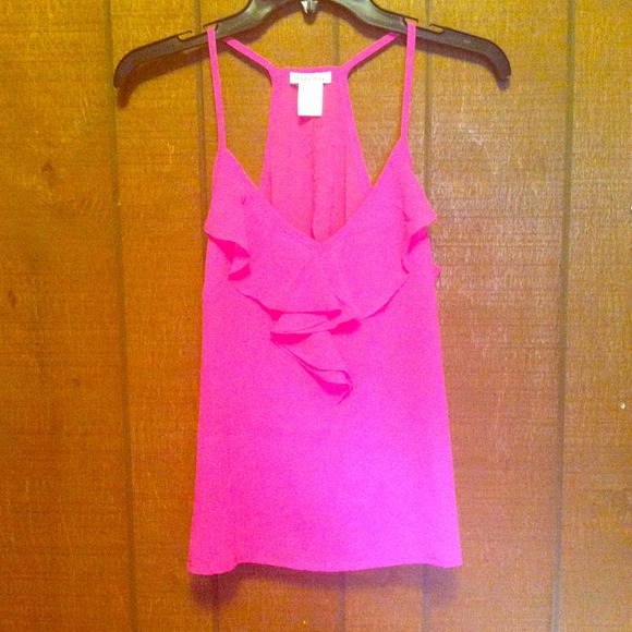 ⚡FLASH SALE⚡ Hot pink dressy tank top