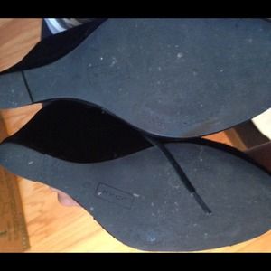 Steve Madden Shoes - 🚫Sold🚫5inch Steve Madden luxe wedge blk booties Steve Madden Shoes - 🚫Sold🚫5inch Steve Madden luxe wedge blk booties
