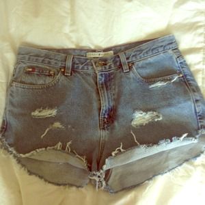 high wasted shorts