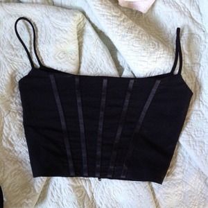 ❤Bundled❤Vintage Black Crop Top