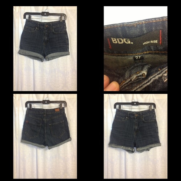 BDG high rise shorts size 27