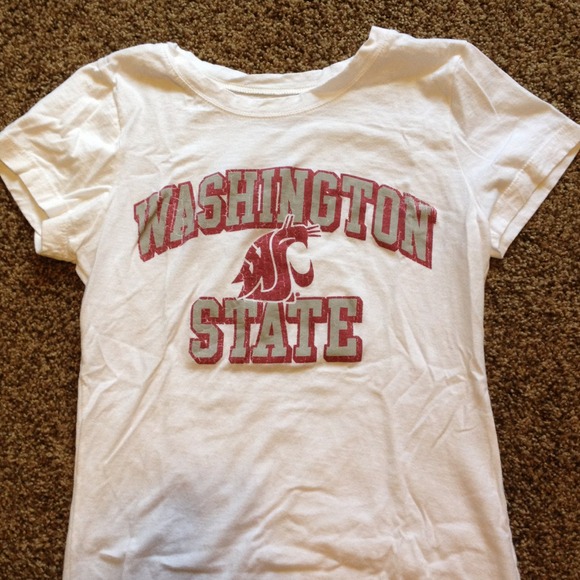 Washington State University shirt.