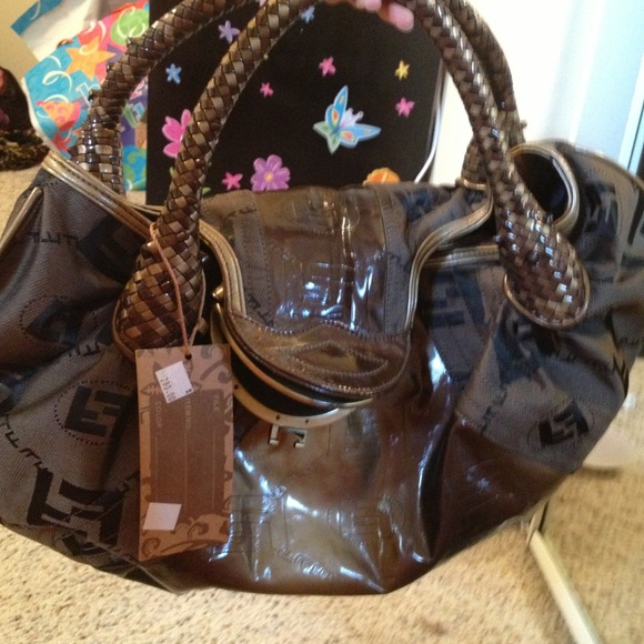 Brown/bronze purse - Picture 1 of 4