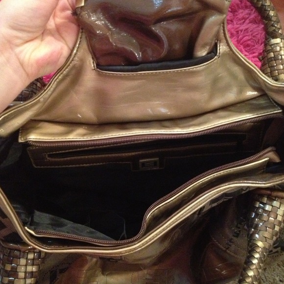 Brown/bronze purse - Picture 3 of 4