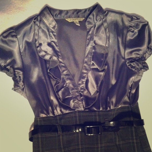 One piece blouse & skirt