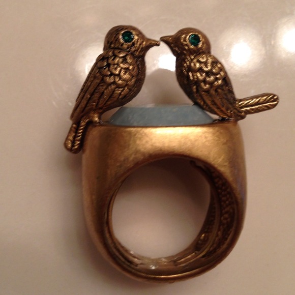 Juicy Couture Jewelry - Reserved!!!!! Juicy couture kissing birds ring :)