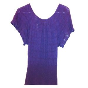 SOLD**Purple sweater