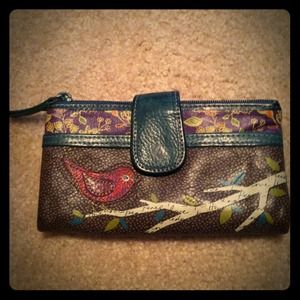 Bird design Fossil wallet