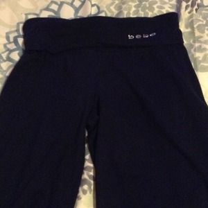 Bebe short yoga pants