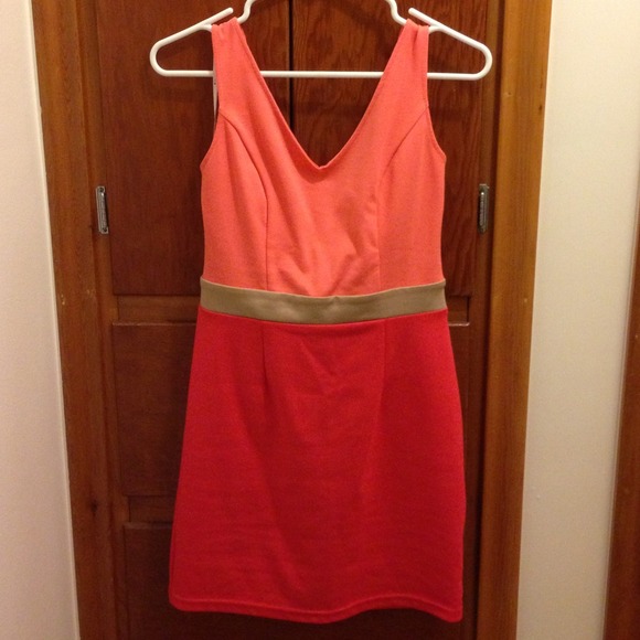 Coral / Pink dress