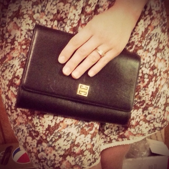 RESERVED @erine13 Vintage Givenchy France Clutch