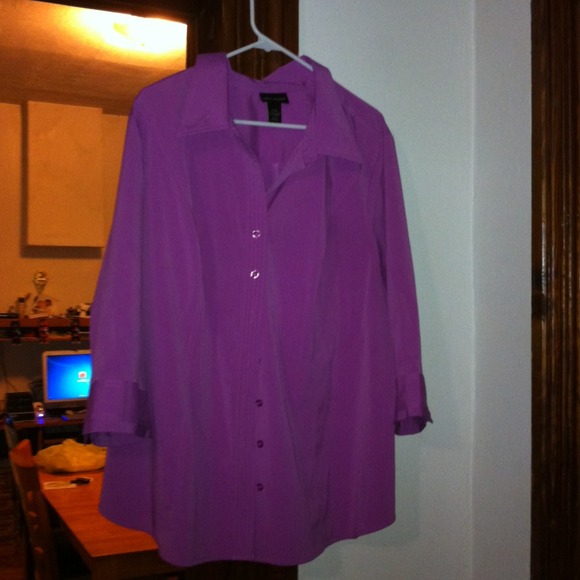Purple la e Bryant dress shirt