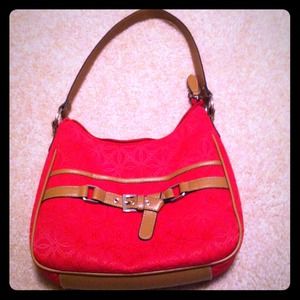 Pink handbag
