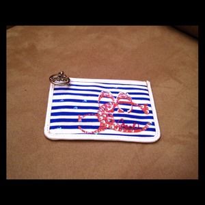 Coach coin purse:3 interior card + 1 outside slots