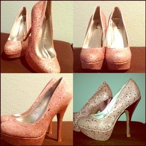 Baby Pink Qupid Pumps