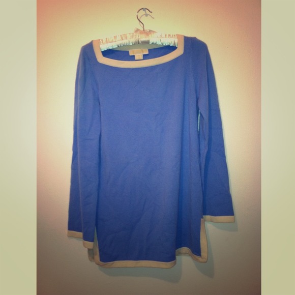 MICHAEL KORS CASHMERE TUNIC - Picture 1 of 3