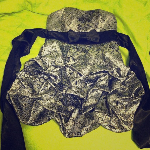 Silver Formal Dress