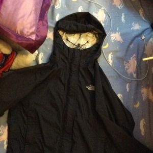 Black venture north face jacket