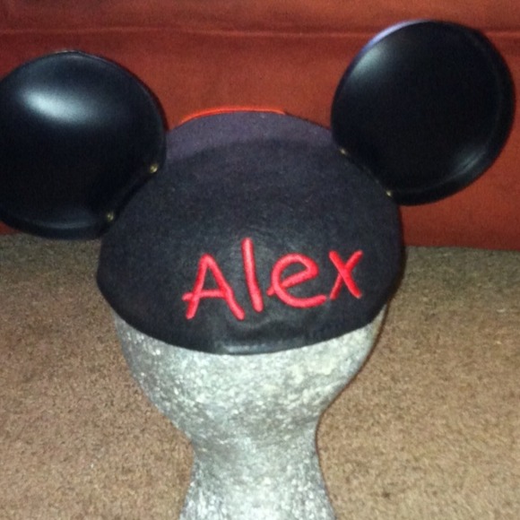 Very cool ALEX stitched authentic Mickey ears/hat - Picture 3 of 4