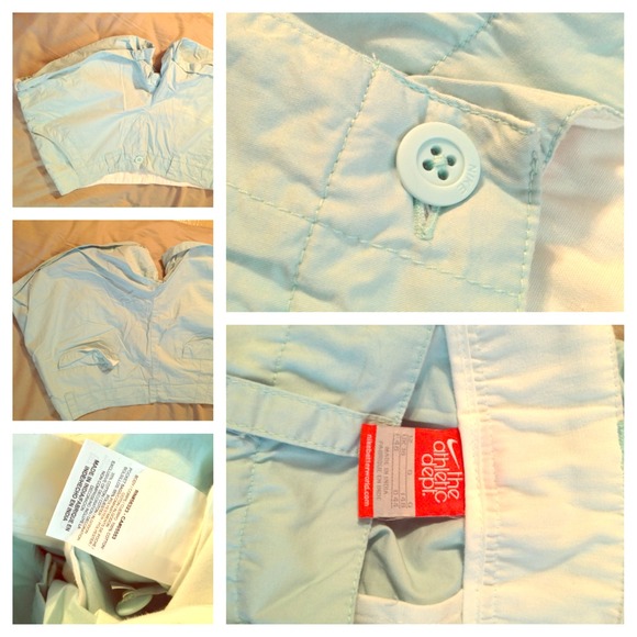 Nike casual robin egg blue shorts