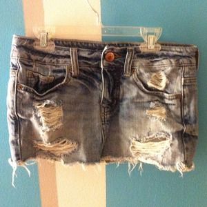 Cute ae jean skirt