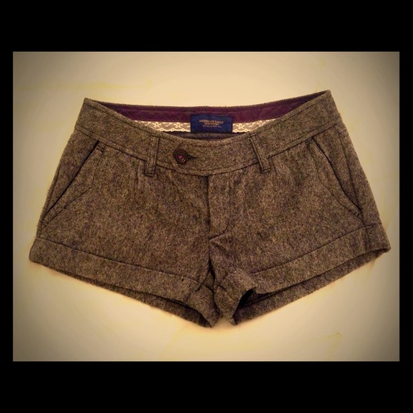 Sexy AMERICAN EAGLE Wool Shorts