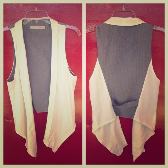 Zara drape vest