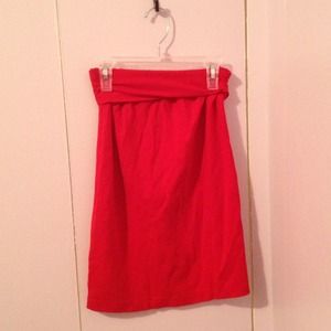 Red American apparel skirt