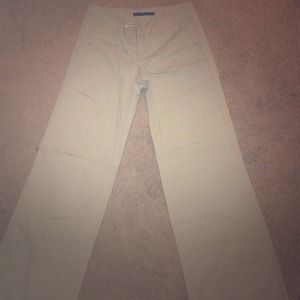 Gap khaki wide leg pant