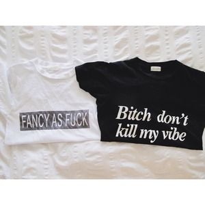 🚫 SOLD IN BUNDLE 🚫 Brandy Melville tees